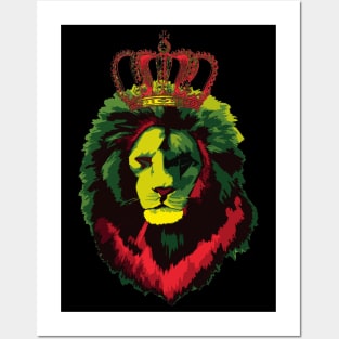 Reggae Lion Posters and Art